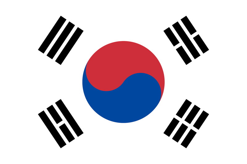 flag of Korea