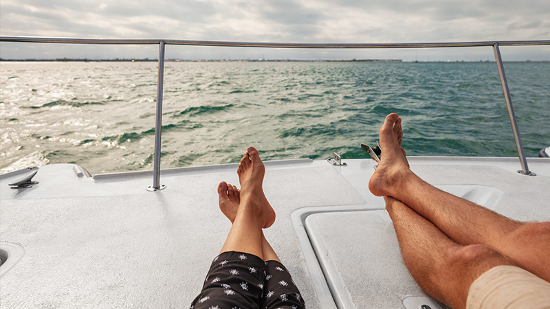 Getting around by boat