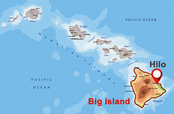 Where is Hilo on Big Island?